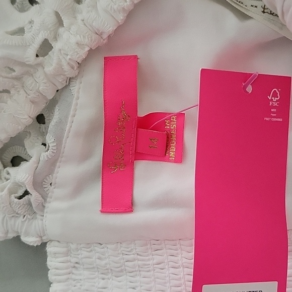 NWT Lilly Pulitzer Kay Short Sleeve Blouse - Picture 12 of 15